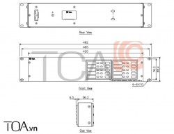 Bảng điều khiển khẩn cấp TOA EP-029-10 EC