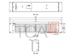 Bảng điều khiển khẩn cấp TOA EP-029-20 EC