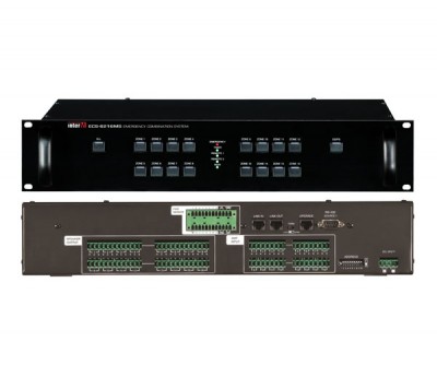 Bộ điều khiển phân vùng mở rộng của PX-6216 Inter-M ECS - 6216MS