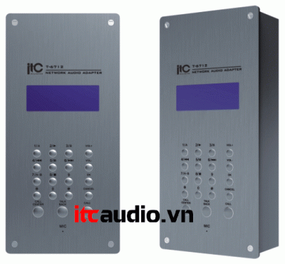 Bảng điều khiển IP nội bộ ITC T-6712