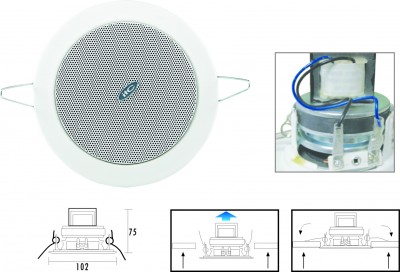 Loa gắn trần ITC T-103G