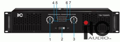 Âm ly công suất ITC TS-700PI