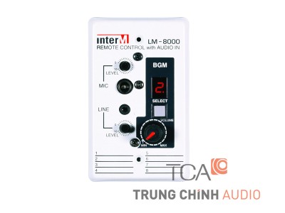 Bộ điều khiển gắn tường Inter-M LM-8000