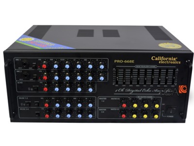 Amply Karaoke California Pro 668E