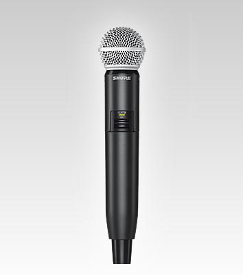 Bộ phát kèm micro không dây cầm tay Shure GLXD2/SM58