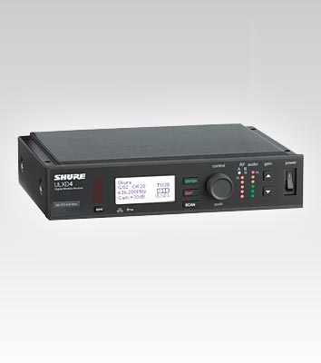 Bộ thu không dây kỹ thuật số Shure ULXD4