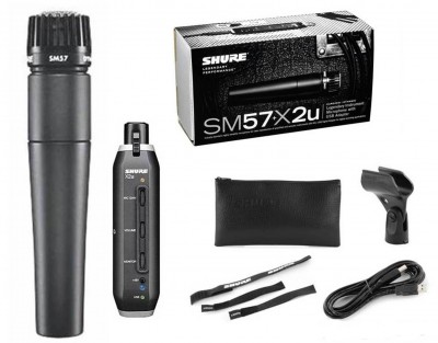 Bộ lưu trữ kỹ thuật số Shure SM57+X2u