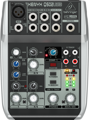 Mixer Behringer XENYX Q502USB