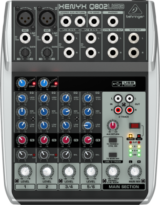Mixer Behringer XENYX Q802USB