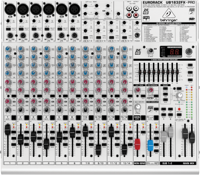 Mixer Behringer EURORACK UB1832FX-PRO