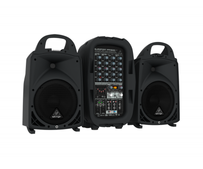 Hệ thống âm thanh cầm tay Behringer EUROPORT PPA500BT