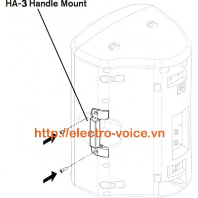 Bộ chuyển đổi Electro-Voice HA-3