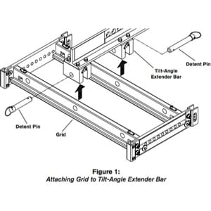 Thanh mở rộng cho giá treo loa XLVC-TAE