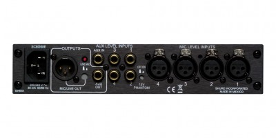 Bàn trộn microphone 4 kênh Shure SCM268