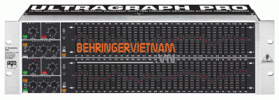 ULTRAGRAPH PRO FBQ6200 Audiophile 31-Band Stereo Graphic Equalizer with FBQ Feedback Detection System
