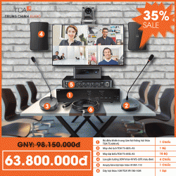 Hệ thống hội nghị hội thảo TOA TS-690 11 người tham gia