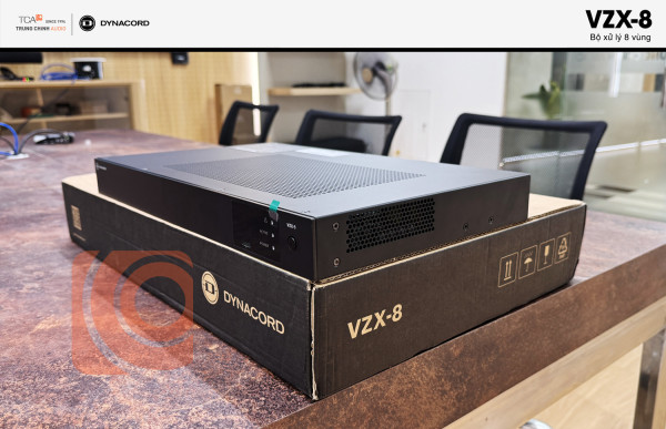 Dynacord VZX-8 : Bộ xử lý âm thanh 8 vùng (Audio Processor)