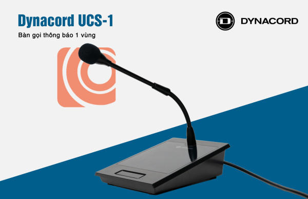 Dynacord UCS-1 – Bàn gọi thông báo 1 vùng