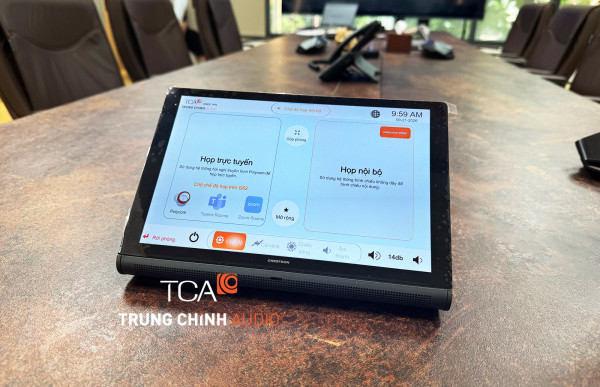Crestron TS-1070-B-S – Màn hình cảm ứng điều khiển phòng họp 10,1 inch