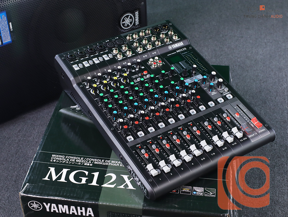 Thiết kế Mixer Yamaha MG12X